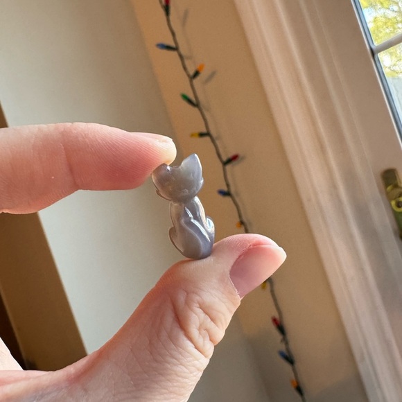 Miniature Crystal Cat Figurines - Picture 7 of 7